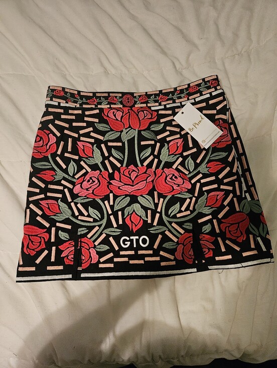 t/o Dresses & Skirts - NWT herencia Gto Embroidered Skirt, Large